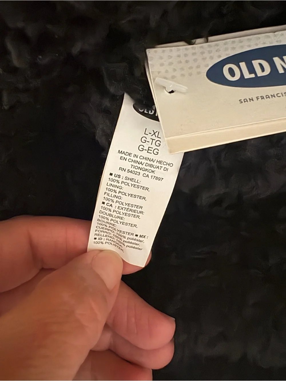 Old Navy warm trapper